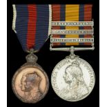 Pair: Corporal of Horse A. C. Godfrey, 2nd Life Guards, later Assistant Superintendent, Ceyl...