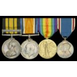 The important 'Nyasaland' campaign group of four awarded to Lieutenant A. G. Sherwell, 1st K...