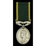 Efficiency Medal, G.V.R., India (Tpr. A. C. Bull. Surma V.L.H. A.F.I.) nearly extremely fine...