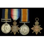 Three: Lieutenant D. McFarlane, Vryburg Volunteers, later 12th Citizens Battery and 10th Sou...