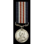 A Great War M.M. awarded to Sergeant H. J. Wilkinson, Royal Engineers Military Medal, G.V...