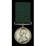 Volunteer Force Long Service Medal (India & the Colonies), G.V.R. (Vol. H. McMullen, 1st Bn....