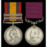 Pair: Company Sergeant Major J. H. Palmer, Royal Field Artillery Queen's South Africa 189...
