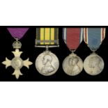 An interesting 'Colonial Service' O.B.E. and Somaliland 1920 group of four awarded to Sir Do...