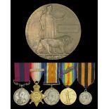 A fine Great War 'Western Front' D.C.M. and Russian Medal of St George group of five awarded...