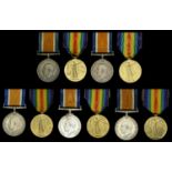 Pair: Captain M. B. Davy, Royal Artillery British War and Victory Medals (Capt. M. B. Davy....