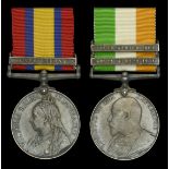 Pair: Gunner A. Penny, Royal Garrison Artillery Queen's South Africa 1899-1902, 1 clasp,...