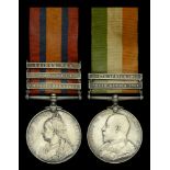 Pair: Trooper W. L. Read, Natal Carbineers and Volunteer Composite Regiment Queen's South...