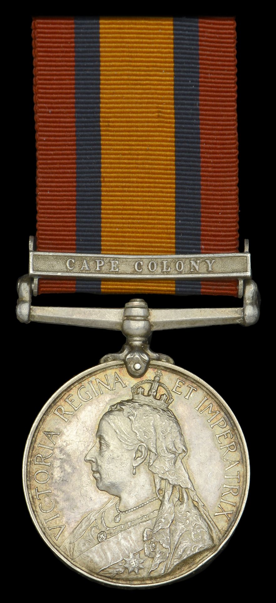 Queen's South Africa 1899-1902, 1 clasp, Cape Colony (27595 Sgt. W. G. Magill, 17th. W.D., R...