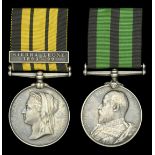 Pair: Major F. E. Ryde, West India Regiment, who was mentioned in despatches for his service...
