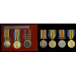 Pair: Gunner G. Lack, Royal Artillery British War and Victory Medals (147577 Gnr. G. Lack R...