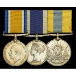 Three: Lieutenant-Commander W. H. Starling, Royal Navy British War Medal 1914-20 (Lieut....