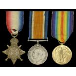 Three: Private W. J. Cross, Oxfordshire and Buckinghamshire Light Intantry 1914 Star (836...