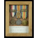 Three: Acting Corporal P. B. Chew, Royal Army Medical Corps 1914 Star (68 Pte. P. B. Chew...