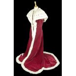 The Peeresses' Robe worn by Mary Cholmondeley, Lady Delamere, at the Coronation of H.M. Quee...