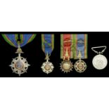 Thailand, Kingdom, Order of the Crown, 3rd issue (3), Commander's neck badge, 85mm including...