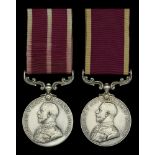 Pair: Squadron Sergeant Major A. H. Stevens, Army Pay Corps Army Meritorious Service Meda...