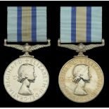 Family Group: Royal Observer Corps Medal, E.II.R., 2nd issue (2) (Chief Observer D M Alle...