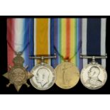 Four: Chief Engine Room Artificer W. G. G. Clark, Royal Navy 1914-15 Star (M.730, W. G. G...