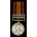 Queen's South Africa 1899-1902, 2 clasps, Cape Colony, South Africa 1902 (39172 Pte. C. Park...
