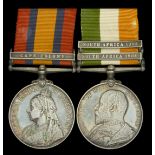 Pair: Colonel E. J. K. Priestley, Royal Garrison Artillery Queen's South Africa 1899-190...