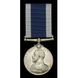 The Royal Navy Long Service and Good Conduct Medal awarded to Stoker Petty Officer M. W. Tay...