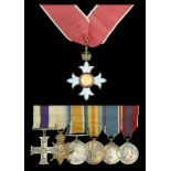 A post-war C.B.E. and Great War M.C. group of seven awarded to the Right Reverend F. O. Thor...