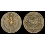 The extremely rare Aero Club of America's Medal for Honour and Merit awarded to Air Commodor...