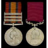 Pair: Sergeant J. Barlen, Royal Garrison Artillery Queen's South Africa 1899-1902, 3 clas...