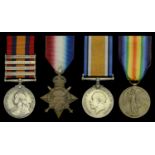 Three: Staff Sergeant F. Quier, 2nd Battalion, South African Infantry, late South African Co...