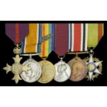 A Great War 'Western Front' O.B.E. group of six awarded to Lieutenant-Colonel H. M. Whitehea...