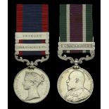 Renamed and Defective Medals (2): Sutlej 1845-46, 2 clasps, Ferozeshuhur, Sobraon (George Sm...