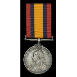 Queen's South Africa 1899-1902, no clasp (T. White. Sh. Corpl. 1st. Cl. H.M.S. Barracouta) o...