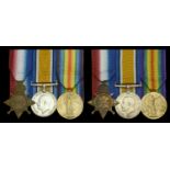 Three: Stoker First Class G. W. Brown, Royal Navy 1914-15 Star (K.3271, G. W. Brown, Sto. 1...