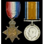 Pair: Acting Corporal E. H. Stokes, Oxfordshire and Buckinghamshire Light Infantry, who was...