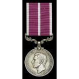 Army Meritorious Service Medal, G.VI.R., 3rd issue (389864 W.O. Cl.1. K [sic]. R. K. Campbel...