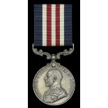 A Great War 1918 'Western Front' M.M. awarded to Corporal A. T. Long, Royal Fusiliers, who w...
