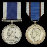 Royal Navy L.S. & G.C., G.V.R., 1st issue (8751. George Smith, Sergeant. R.M.A.); Royal Flee...