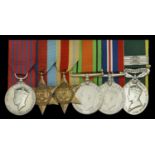 A fine Second War 'Coventry Blitz' G.M. group of six awarded to Lance-Sergeant J. H. Hinton,...