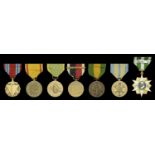 United States of America, Air Combat Readiness Medal; Armed Forces Reserve Medal, Army issue...