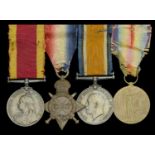 Four: Private R. Brown, Royal Marine Light Infantry China 1900, no clasp (R. Brown, Pte....