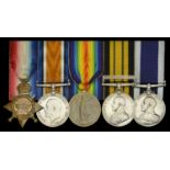Five: Petty Officer T. Dempster, Royal Navy 1914-15 Star (228929 T. Dempster. L.S., R.N.)...