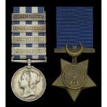 Pair: Private W. Harrower, 1st Battalion, Gordon Highlanders Egypt and Sudan 1882-89, dat...