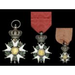 France, Presidency, Legion of Honour, Commander's neck badge, 70mm including crown suspensio...