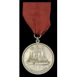 C.Q.D. Medal 1909, silver, unnamed as issued, with original ring suspension, nearly extremel...