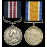 A Great War 'Western Front' M.M. pair awarded to Lance-Corporal H. Symonds, Coldstream Guard...