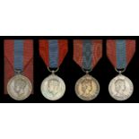 Imperial Service Medal (4), G.VI.R., 1st issue (Harry Blythe.) in case of issue; G.VI.R., 2n...