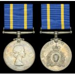 Royal Canadian Mounted Police Long Service Medal, E.II.R., 2nd issue (J. W. Tomelin) in name...