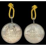 Honourable East India Company Medal for Egypt 1801, silver, with silver loop suspension, a g...