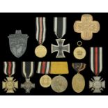 Germany, Prussia, Iron Cross 1914, Second Class breast badge, silver with iron centre; War M...